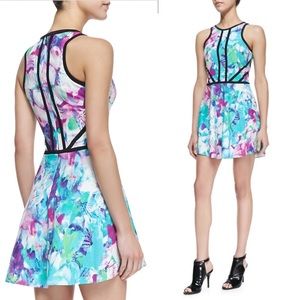 P A R K E R : “Shelby” Printed Contrast Dress